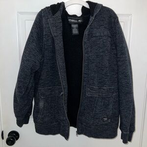 Men’s Grey O’Neil Warm Fuzzy Hoodie